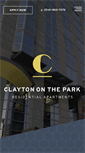 Mobile Screenshot of claytononthepark.com